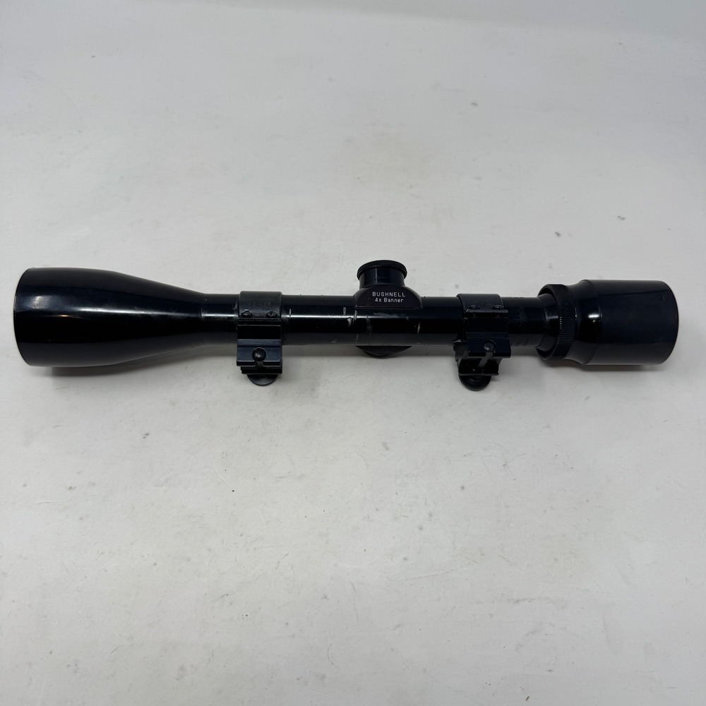 Bushnell Banner‎ 4x40 Rifle Scope Wide Angle Waterproof Japan with Weaver Rings
